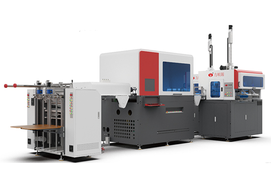 Machine de fabrication intelligente de boîtes rigides 2-en-1 (60-70 pièces/min), LY-HB3000CZ