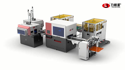 Machine de fabrication intelligente de boîtes rigides 2-en-1 (60-70 pièces/min), LY-HB3000CZ