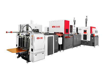 Machine de fabrication intelligente de boîtes rigides à grande vitesse 2-en-1