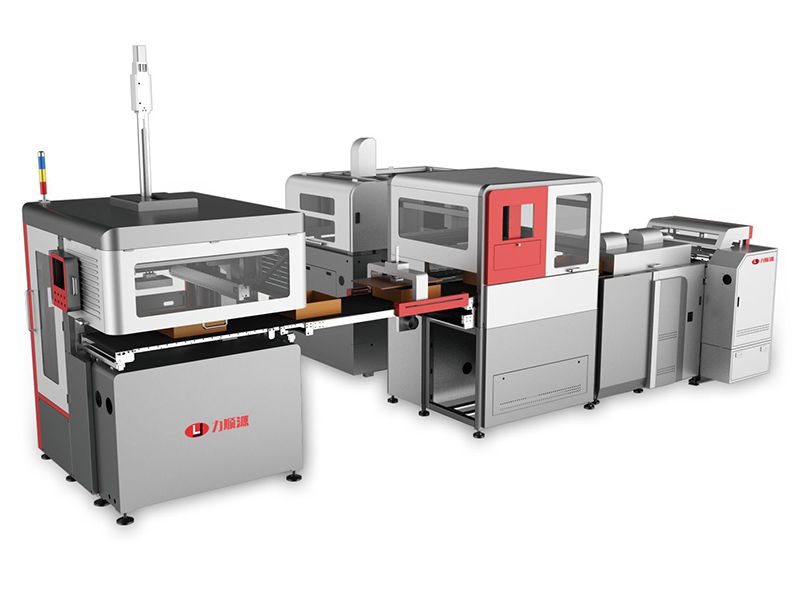 Machine de fabrication automatique de boîtes rigides