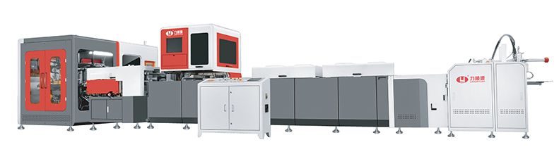Machine de fabrication de boîtes à tiroirs et coffrets pour vins