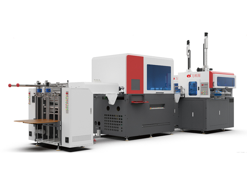 Machine de fabrication intelligente de boîtes rigides à grande vitesse 2-en-1